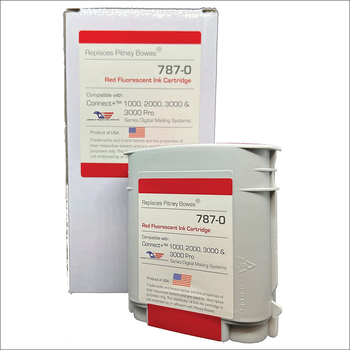 Pitney Bowes - 787-0 Red Ink Cartridge