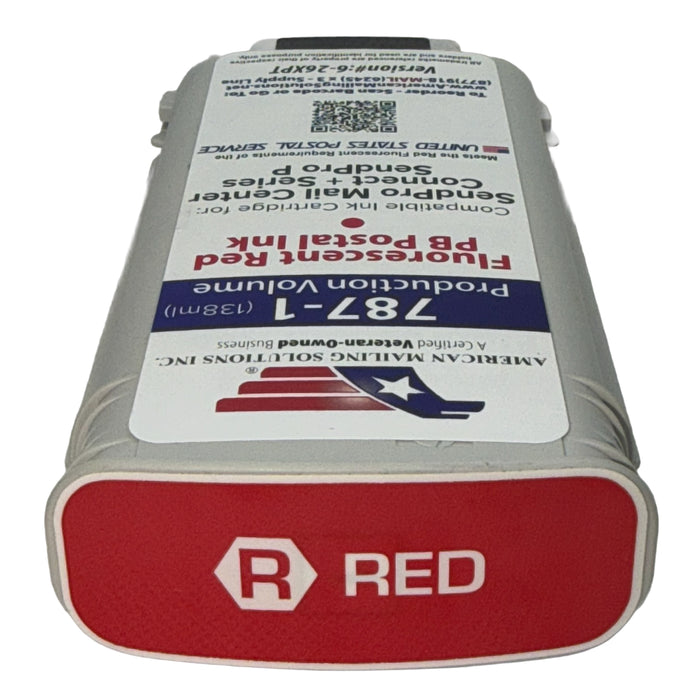 Pitney Bowes 787-1 (High-Capacity) Red Ink Cartridge