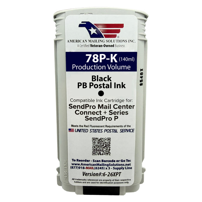 Pitney Bowes 78P-K Ink Cartridge