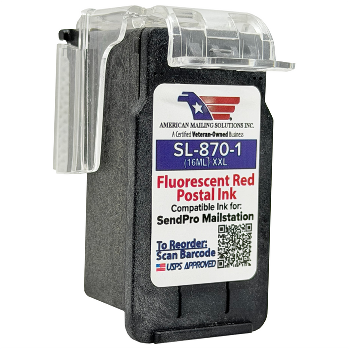 Pitney Bowes SL-870-1 Ink Cartridge for SendPro Mailstation (CSD1)