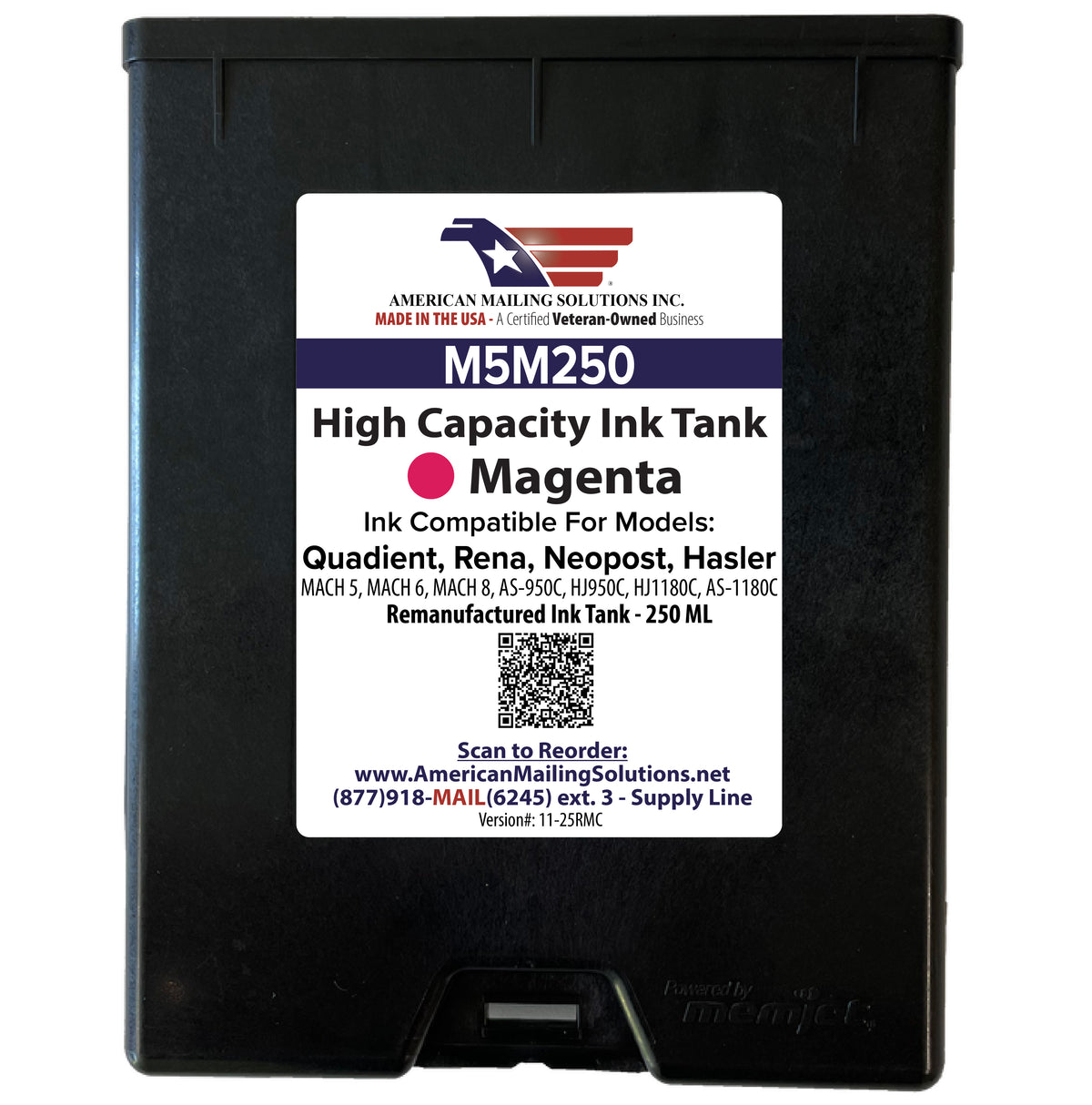 Affordable M5M250 Remanufactured Memjet Magenta Ink Cartridge ...