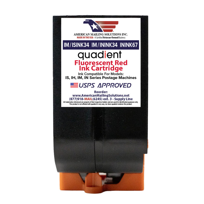 Quadient ISINK34, IMINK34, IN3INK Ink Cartridge